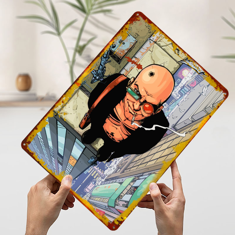 Bald Man Smoking on a Rooftop  - Retro Gaming On recensione e prezzo