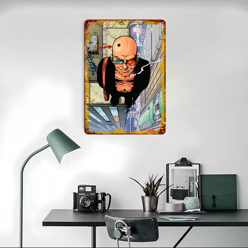 Bald Man Smoking on a Rooftop  - Retro Gaming On recensione e prezzo