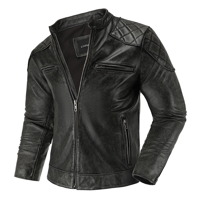 Retro Leather Jacket Motorcycl - Retro Gaming Jacket recensione e prezzo