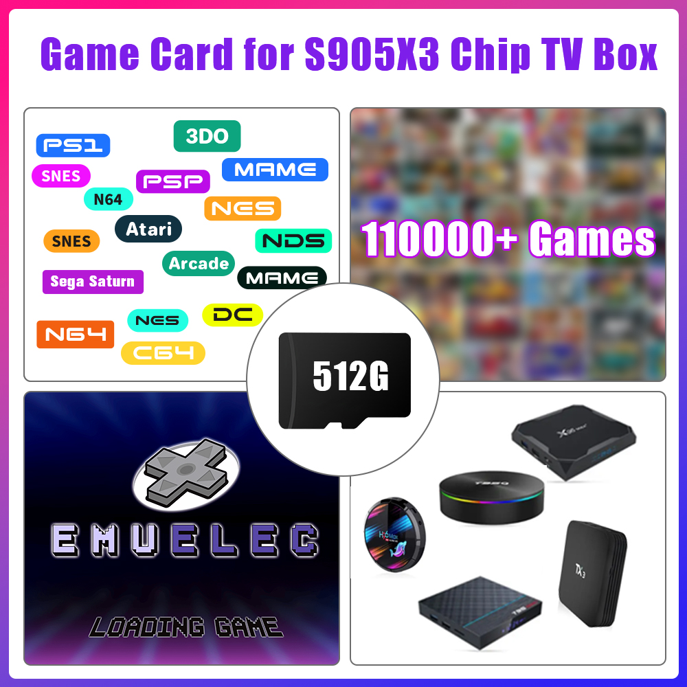Game TF Card for S905X3 Chip T - Retro Gaming Batocera recensione e prezzo