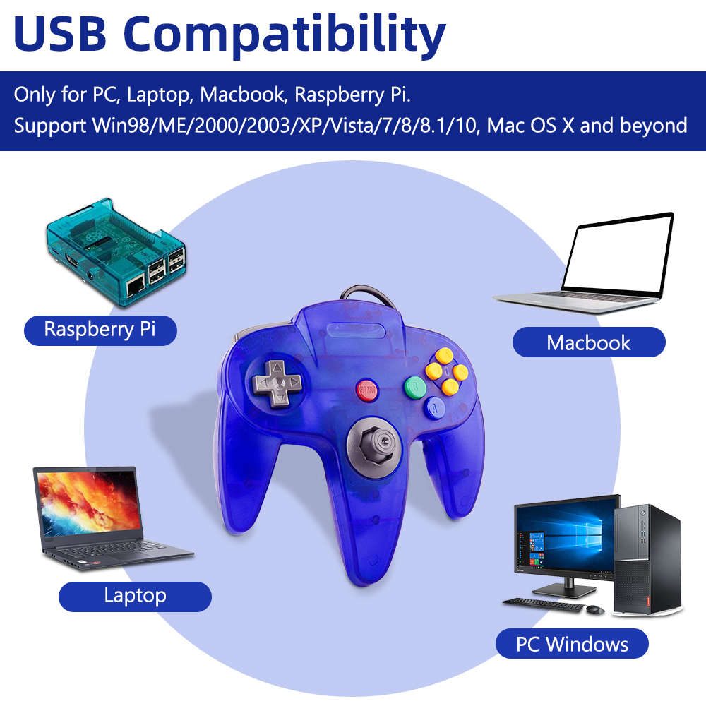 N64 Controller Classic USB Wir - Retro Gaming Mac recensione e prezzo