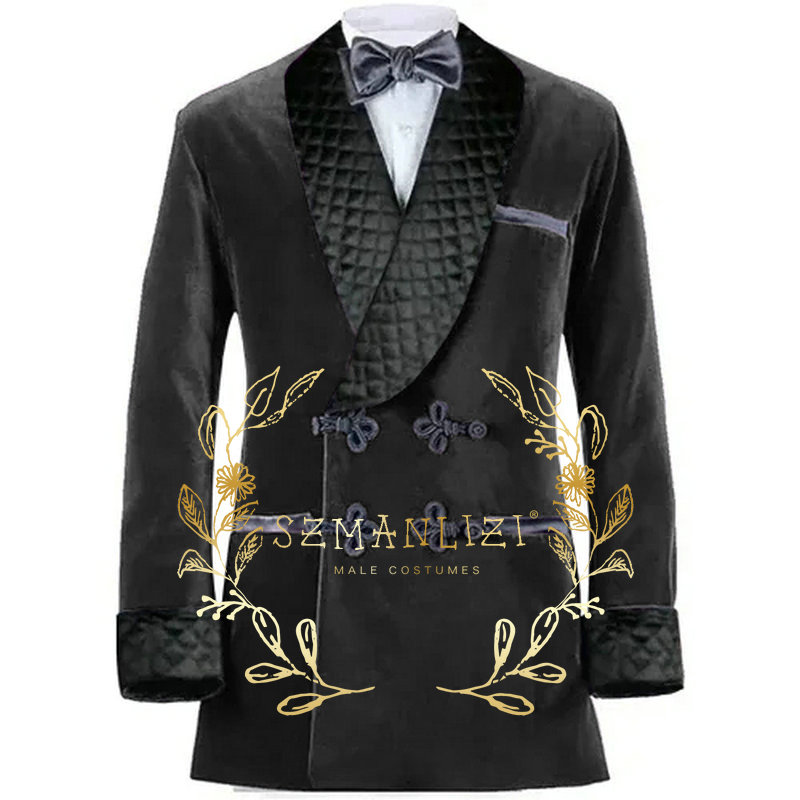 Double Breasted Purple Velvet  - Retro Gaming Jacket recensione e prezzo