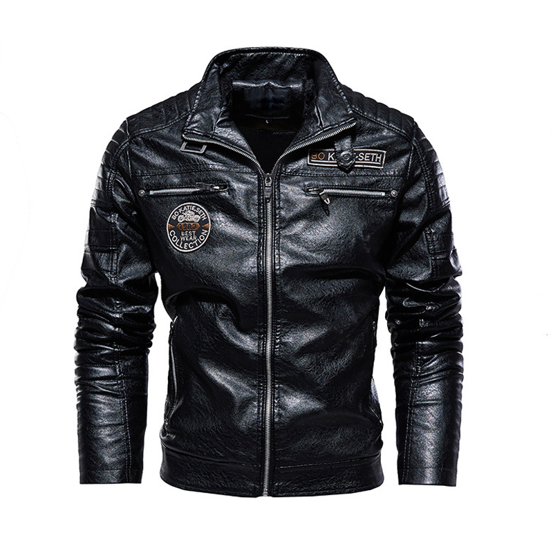 Autumn Winter Men's PU Leather - Retro Gaming Jacket recensione e prezzo