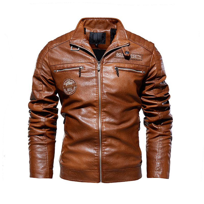 Autumn Winter Men's PU Leather - Retro Gaming Jacket recensione e prezzo