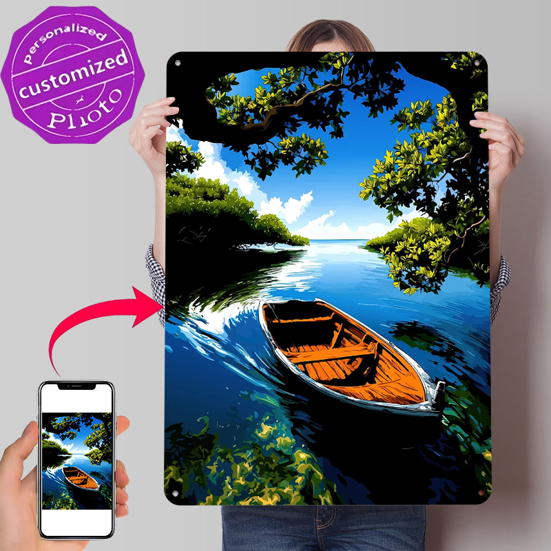 Rowboat on a Serene River Tin  - Retro Gaming On recensione e prezzo