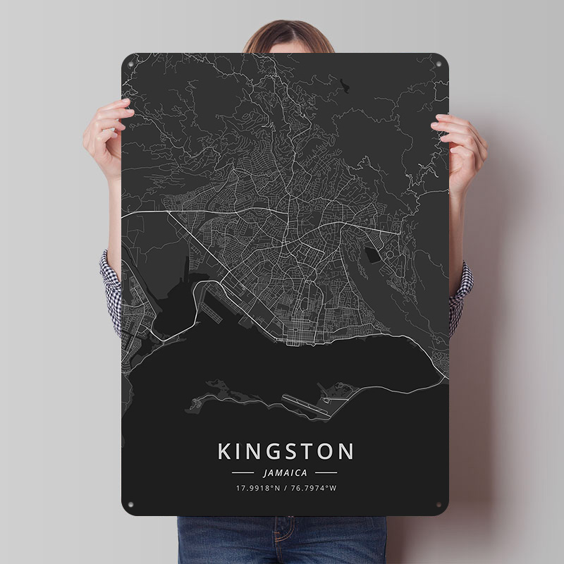 Kingston Jamaica Poster Custom - Retro Gaming At Home recensione e prezzo