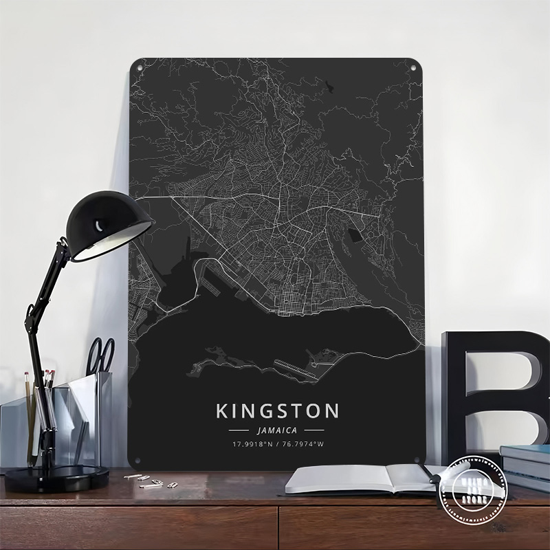 Kingston Jamaica Poster Custom - Retro Gaming At Home recensione e prezzo