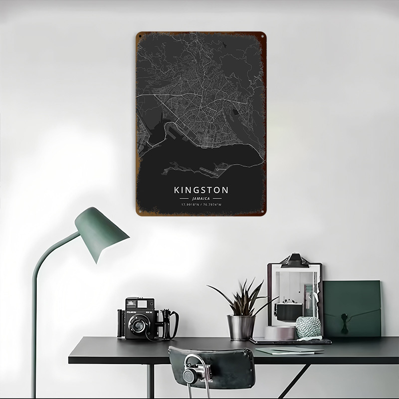 Kingston Jamaica Poster Custom - Retro Gaming At Home recensione e prezzo