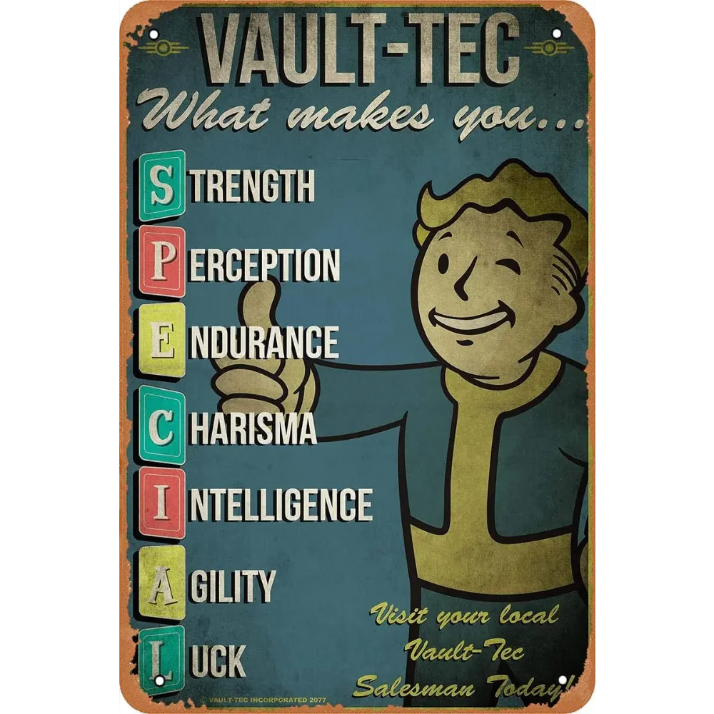 RetroGameDecor V-Vault Tec Met - Retro Gaming Vault recensione e prezzo