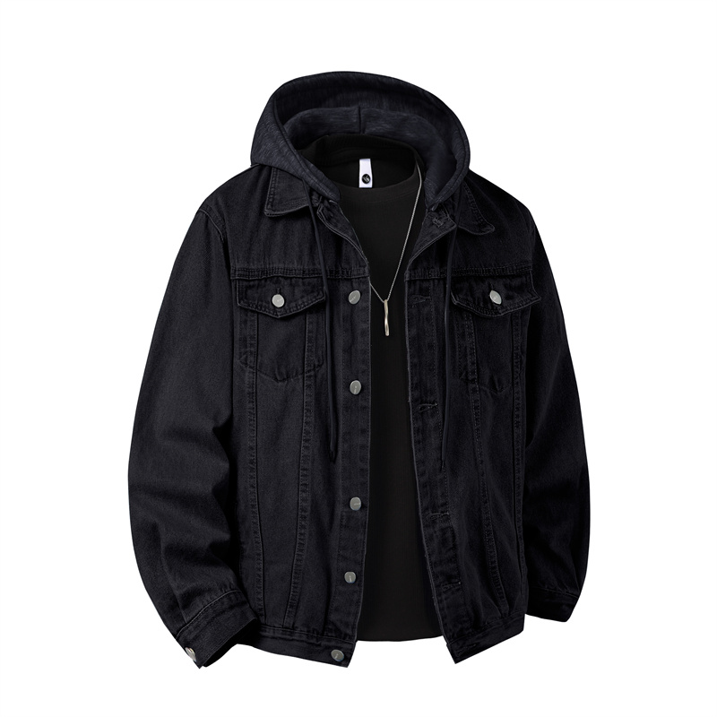 Men Hooded Denim Jacket Men St - Retro Gaming Jacket recensione e prezzo