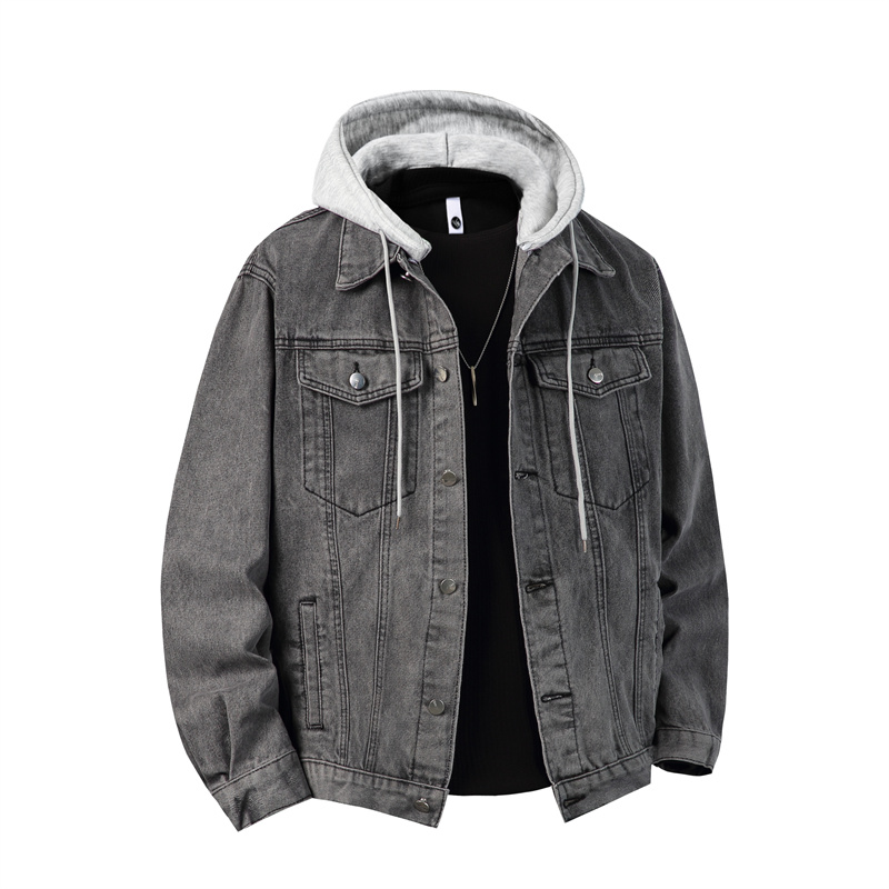 Men Hooded Denim Jacket Men St - Retro Gaming Jacket recensione e prezzo