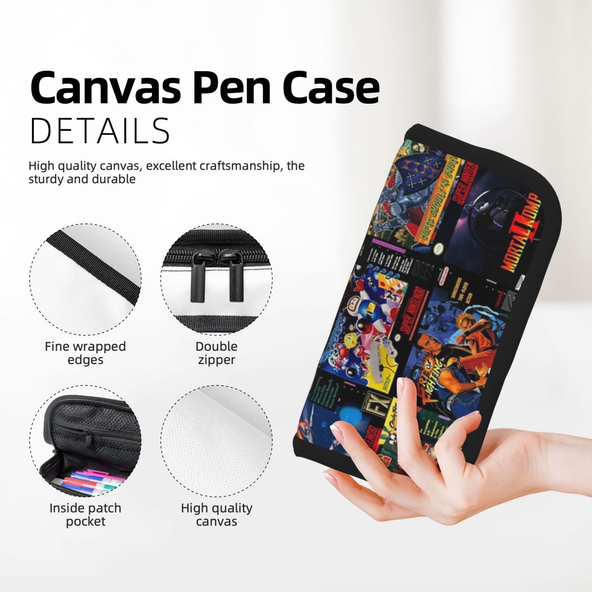 Retro Gaming Boxes Pencil Case - Retro Gaming Case recensione e prezzo