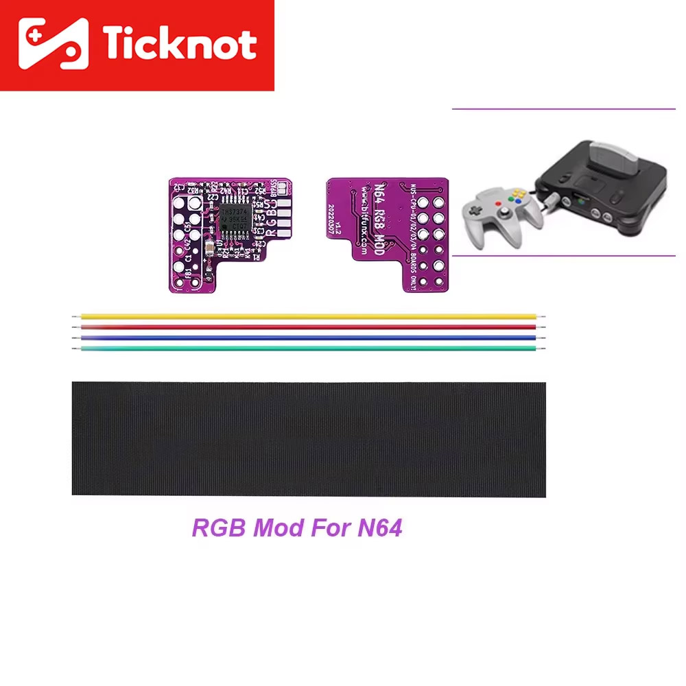 RGB Mod Chip For N64 NTSC Game - Game Cartridge Case recensione e prezzo
